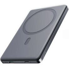 Kafelek MagSafe z magnetycznym powerbankiem na jasnym tle.